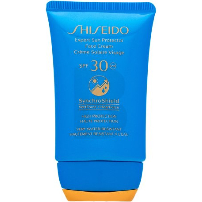 Shiseido Expert Sun Protector aizsargājošs saules aizsargkrēms sejai SPF30+ 50 ml