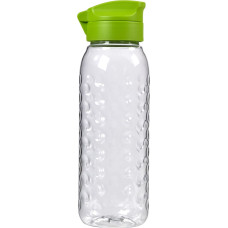 Curver Pudele Dots Bottle 0,45L caurspīdīga|zaļa