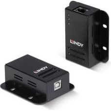 Lindy USB 2.0 Cat.5 Extender With Power Over - USB extender - USB 2.0