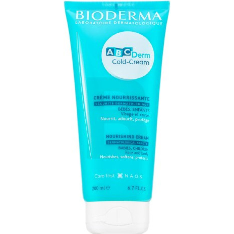 Bioderma ABCDerm Barojošs aukstais krēms Barojošs ķermeņa krēms 200 ml