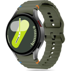 TECH-PROTECT SILICONE SPORT SAMSUNG GALAXY WATCH 4 | 5 | 5 PRO | 6 | 7 | FE ARMY GREEN