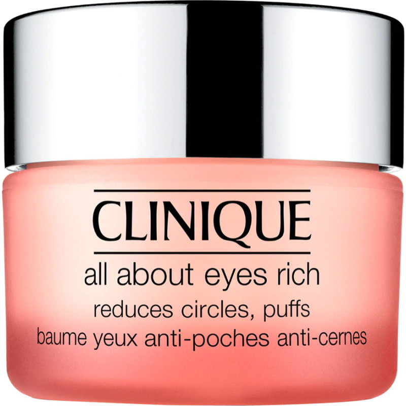 Clinique All About Eyes Rich moisturizing eye cream against swelling and dark circles 15 ml