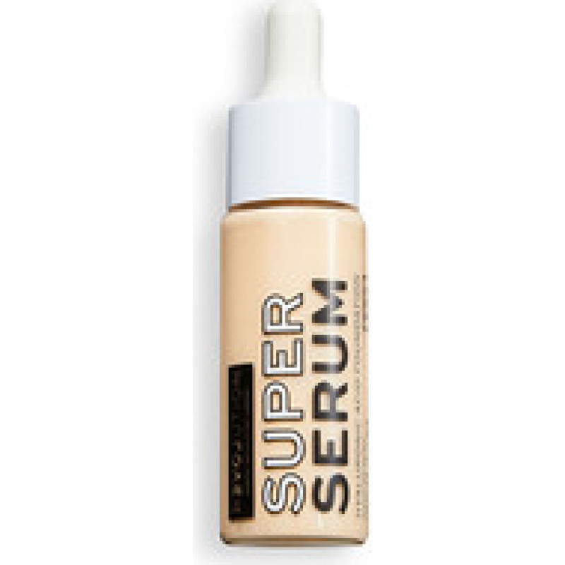 Makeup Revolution Super Serum Hyaluronic Acid Foundation - Moisturizing makeup 25 ml