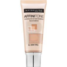 Maybelline Affinitone Mitrinošs tonālais tonālais tonālais tonālais krēms ar mitrinošu efektu 16 Vanilla Rose 30 ml