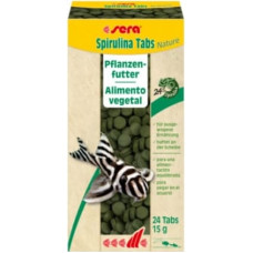 Sera Barība zivīm : Sera Spirulina Tabs, 24 tab