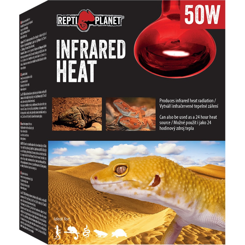 Repti Planet Spuldze terārija lampai : Repti Planet Bulb Infrared HEAT 50W