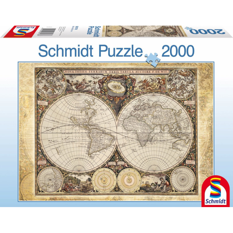 Schmidt Spiele Historical World Map (58178)