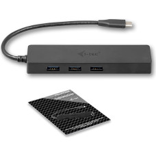 I-Tec USB C Slim 3-port HUB Gigabit Ethernet USB 3.0 to RJ-45 3x USB 3.0