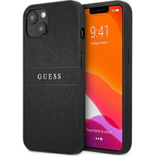 GUHCP13SPSASBBK Guess PU Leather Saffiano Case for iPhone 13 Mini Black