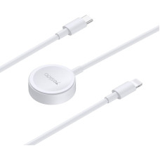 Yesido Induction charger CA113 for Apple Watch smartwatch with Type C to Lightning cable white