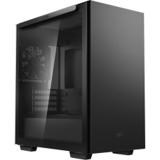 Deepcool MACUBE 110 Black  mATX  4  USB3.0x2; Audiox1  ABS+SPCC+Tempered Glass  1 times 120mm DC fan