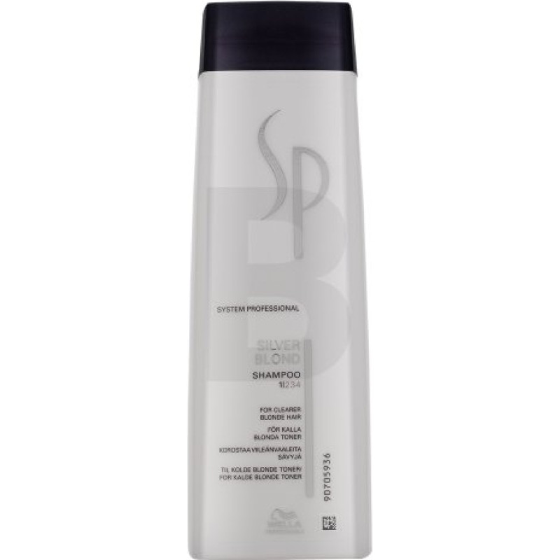 Wella Professionals SP Silver Blond šampūns platīna blondiem un sirmiem matiem 250 ml