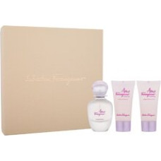 Salvatore Ferragamo Amo Ferragamo Flowerful Gift set EDT 50 ml, body lotion 50 ml and shower gel 50 ml