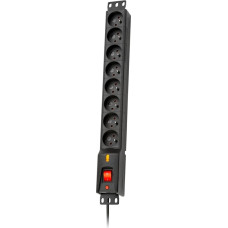 Lestar SURGE PROTECTOR LXARM810 1,5M BLACK