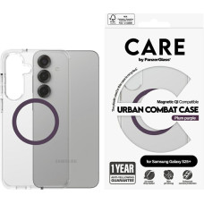 Etui CARE by PanzerGlass Flagship Urban   Combat Purple QI do Samsung Galaxy S25+ przezroczysty