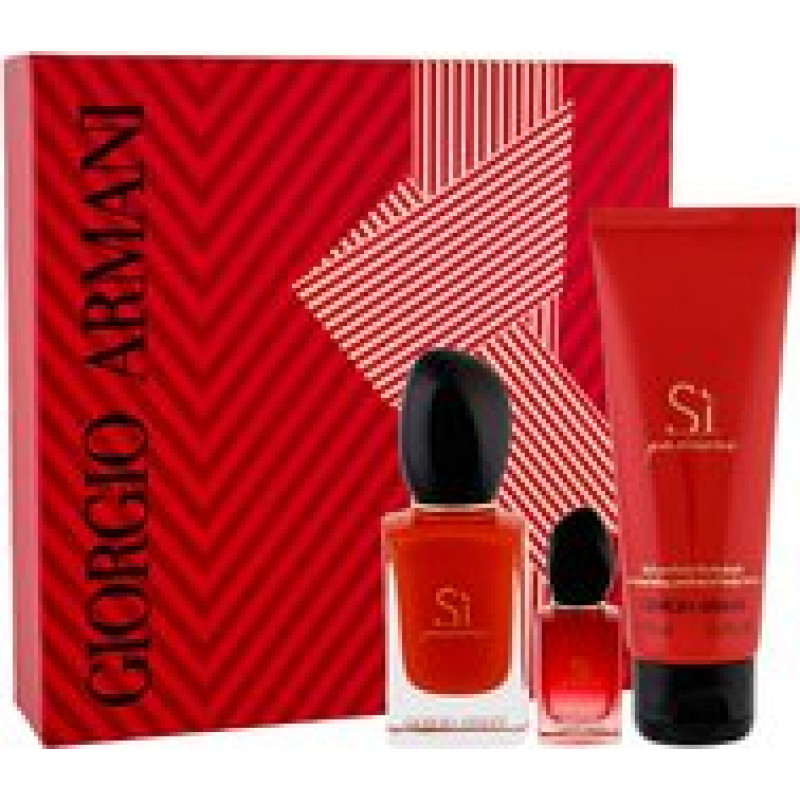 Armani Sí Passione SET EDP 50 ml + EDP 7 ml + Body Lotion 75 ml