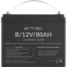 Armac Battery 12v agm 12v 80ah universal B|12V|80AH