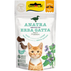 Gardums kaķiem – GimCat Crunchy Snacks Duck with Catnip, 50 g