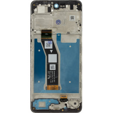 For_Motorola Motorola E14 LCD Display + Touch Unit Black + Front Cover