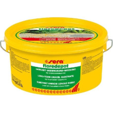 Sera Zemgrunts mēslojums, kurš paātrina augu augšanas intensitāti  - Sera Floredepot 2.4kg,