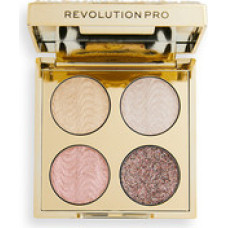 Makeup Revolution Ultimate Crystal Eye Quad Champagne Crystal - Eyeshadow Palette 3.2 g
