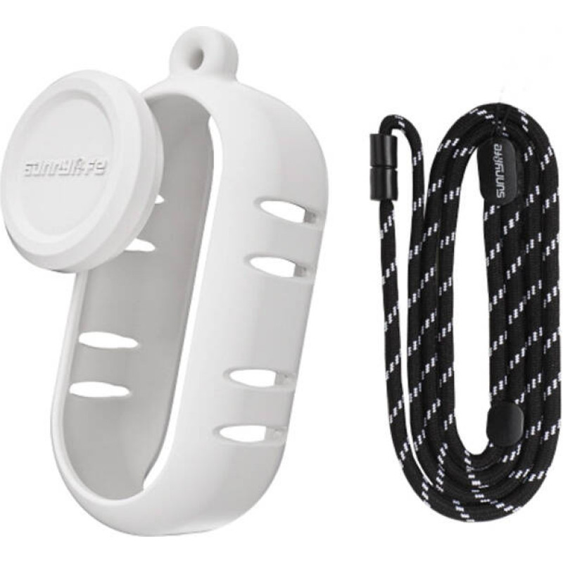 Sunnylife Lanyard + Silicone Cover Sunnylife for Insta360 GO3 | GOS (Heat Dissipation) G3S-BHT839-W