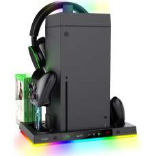 iPega XBX024S Multifunctional Charging RGB Stand with Cooling for Xbox (Damaged  Package)