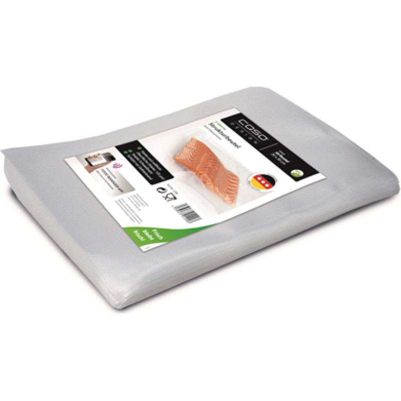 Caso Structured bags for Vacuum sealing 01290 50 bags  Dimensions (W x L) 20 x 30 cm