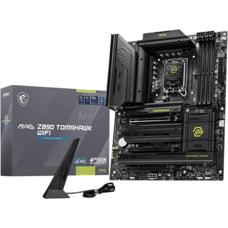 MSI MAG Z890 TOMAHAWK Wifi (Z890 S1851 ATX DDR5)