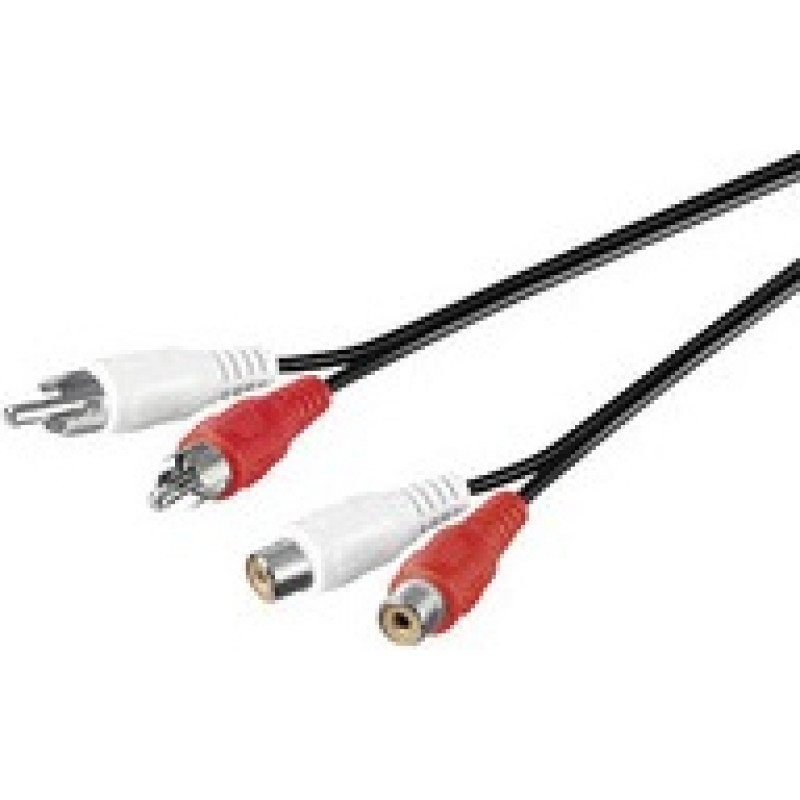 Microconnect AUDCH2 2xRCA - 2xRCA 1.5m M-F
