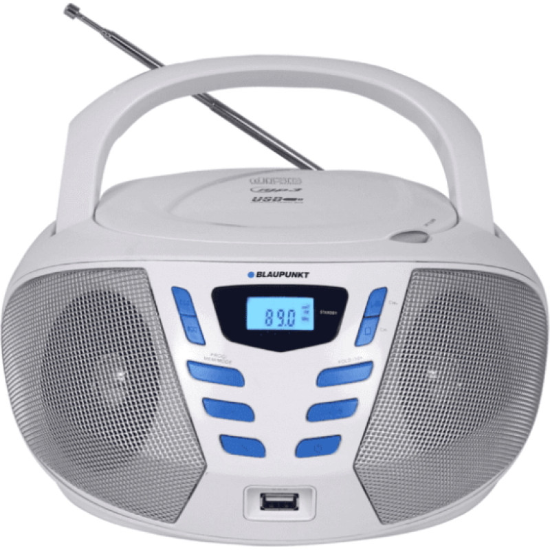 Blaupunkt boombox FM PLL CD|MP3|USB|AUX BB7WH