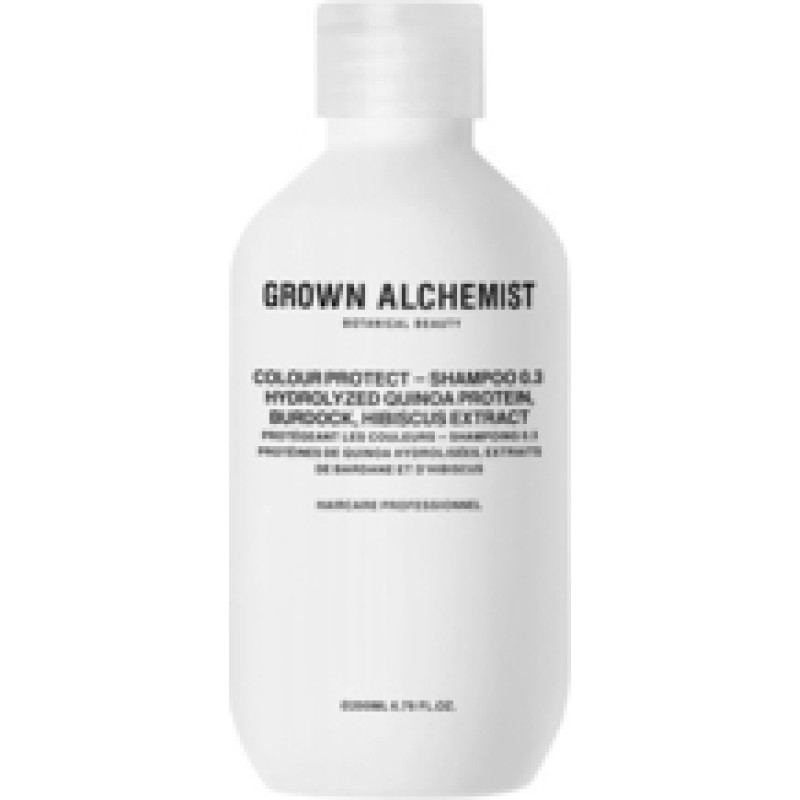 Grown Alchemist Hydrolyzed Quinoa Protein, Burdock, Hibiscus Extract Colour Protect Shampoo - Šampon pro barvené vlasy