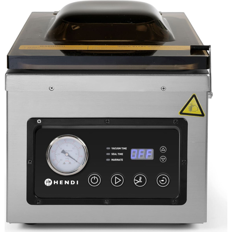 Hendi Kameras vakuuma iepakošanas mašīna ar eļļas sūkni 260mm 1000W PROFI LINE 260 201428