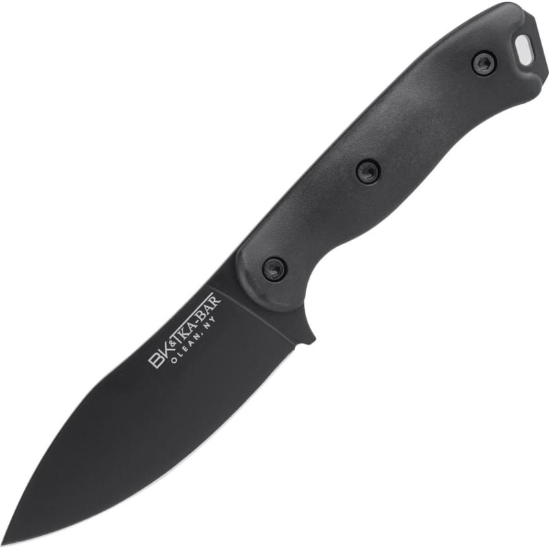 Ka-Bar - Izdzīvošanas nazis Becker Nessmuk - 1095 Cro-Van - Melns - BK19BK