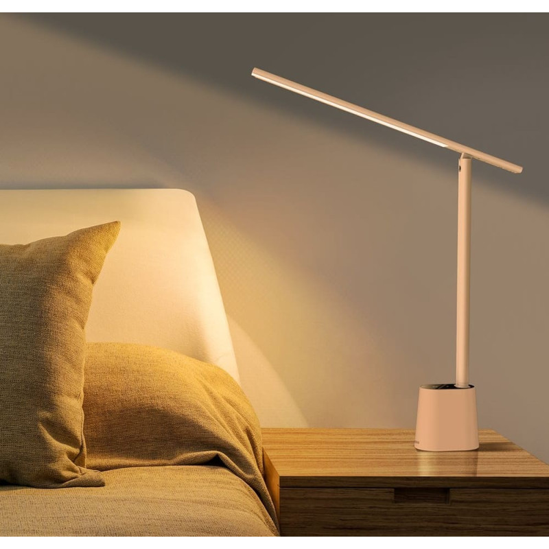 Baseus Smart Eye LED galda nakts gaisma bezvadu 2200mAh&nbsp;&mdash; balts