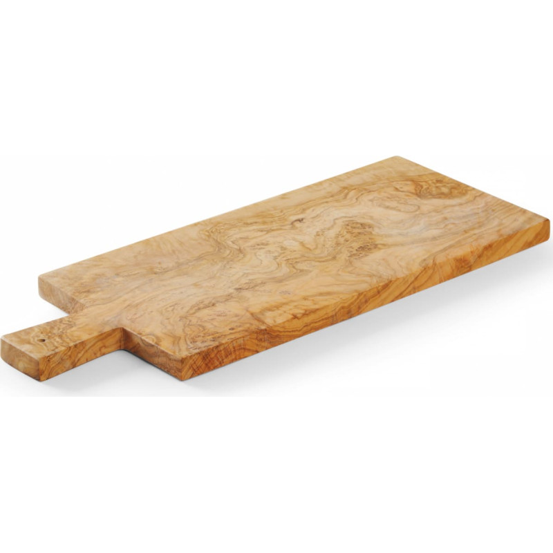 Hendi Olīvkoka servēšanas dēlis aukstiem gaļas izstrādājumiem, sieriem un uzkodām 480 x 190 mm