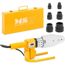 MSW Metināšanas iekārta PP PB PE PV caurulēm ar diametru 20-63mm 300C 950W - komplekts