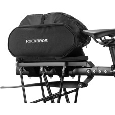 Rockbros Saliekamā velosipēdu bagāžnieka soma ar sēdekļa funkciju 5l - melna