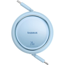 Baseus Free2Pull USB-C izvelkamais kabelis - iPhone Lightning 20W 1m - zils