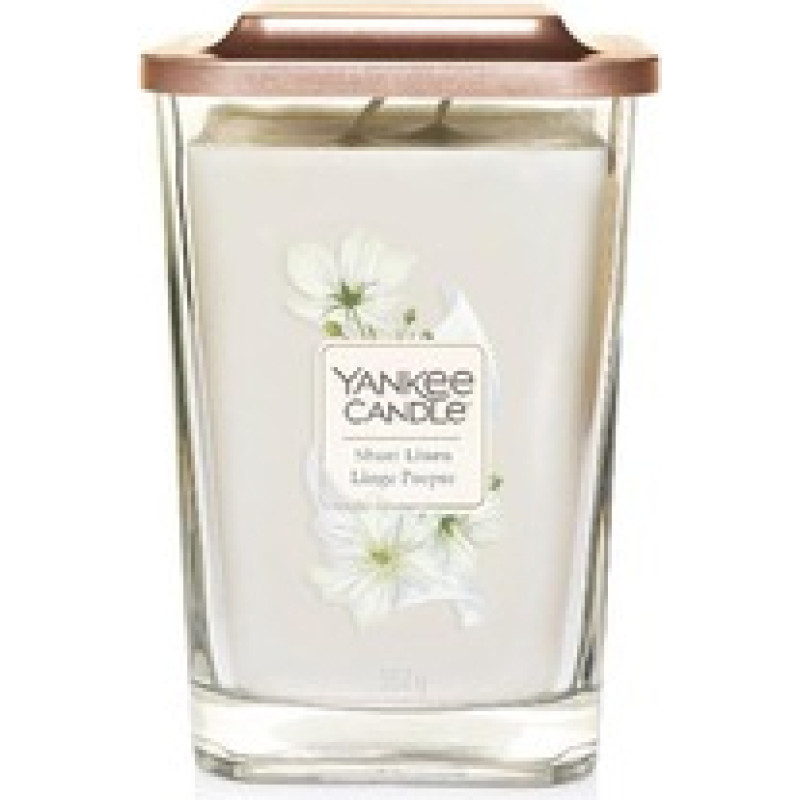 Yankee Candle Elevation Sheer Linen Candle - Scented candle