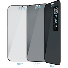 Obal:me Privacy 5D Glass Screen Protector for Apple iPhone 12|12 Pro Black