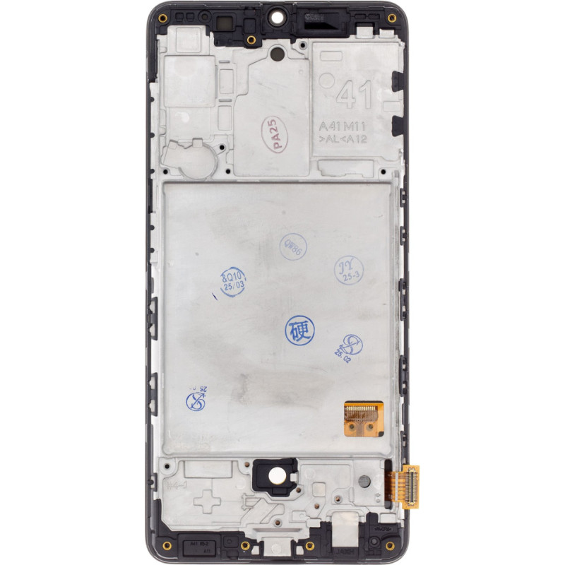 LCD display + Touch Unit + Front Cover for Samsung A415 Galaxy A41 Black