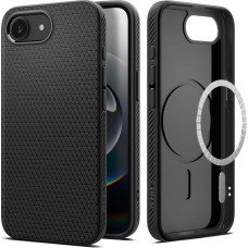 Spigen Liquid Air Mag MagSafe iPhone 16e Case - Matte Black