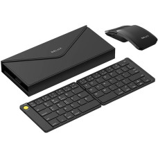 Set Wireless foldable Keyboard Delux KF10 and mouse MF10PR