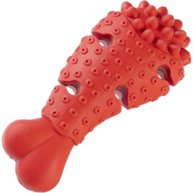 Gimborn Rotaļlieta suņiem - Gimborn DOG RED TITAN CHICKEN LEG