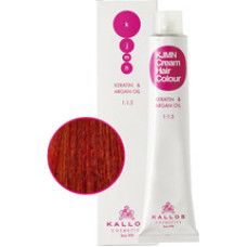 Kallos KJMN Cream Hair Colour Keratin & Argan Oil 100 ml 77.44I Medium Intense Copper Blond