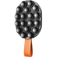 Joyroom Magnētisks telefona turētājs 4,7-7'' ar piesūcekņiem spoguļstiklam - melns un oranžs