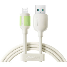 Joyroom Kabelis USB-A - iPhone Lightning ar dienasgaismas galu 3A 2m - bēšs