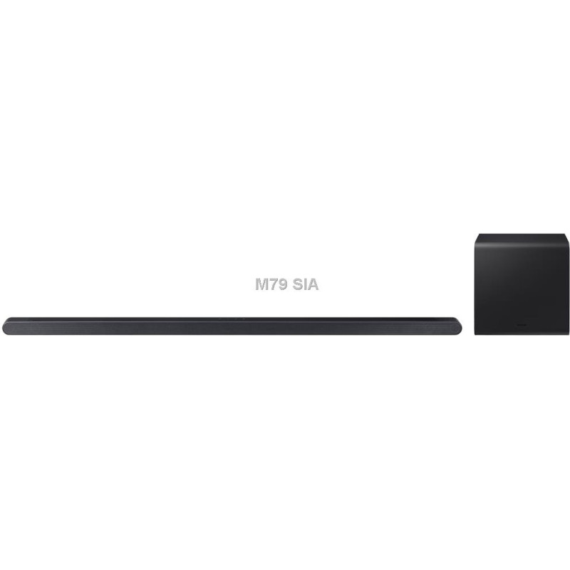 Samsung HW-S800D|EN soundbar speaker Black 3.1.2 channels