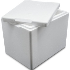 Arpack Termobox putupolistirola termokaste ar vāku PZH sertifikāts 395x295x320mm 20L